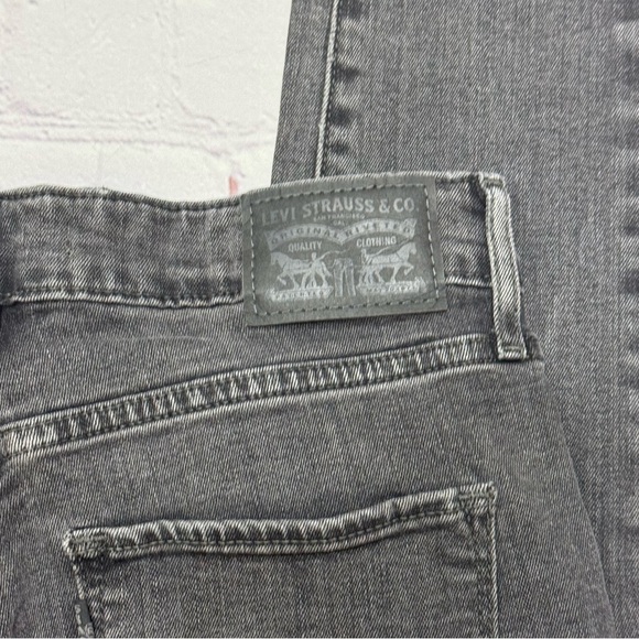 Levi’s 721 Women’s high rise skinny stretchy jeans in charcoal grey size 28 EuC - Picture 5 of 15